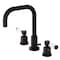 Kingston Brass FSC8935DPL Paris Widespread Bathroom Faucet W/ Brass Pop-Up, Bronze FSC8935DPL - alternate 1
